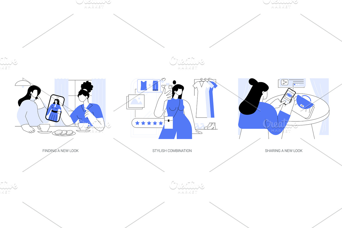 Creating new look isolated cartoon, a Person Illustration by Visual Generation