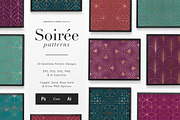 Soirée | Pattern Pack, a Pattern Graphic by Marigold Studios (Thumbnail 1 of 14)