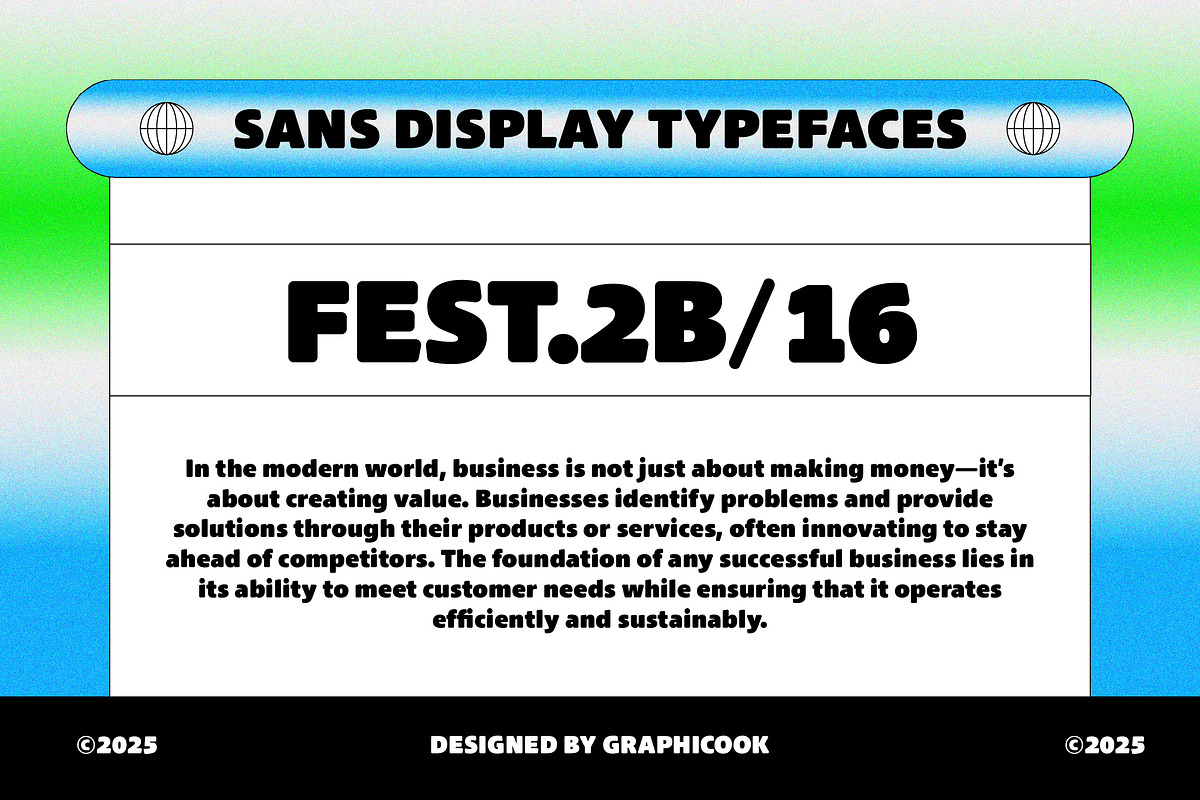 Edgisp, a Sans Serif Font by graphicook (Photo 6 of 10)