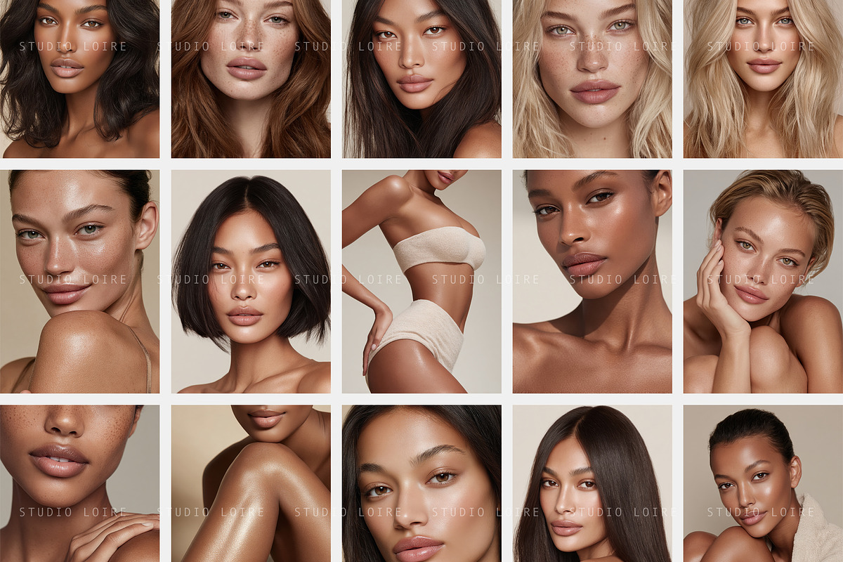 Natural Beauty Stock Photos, a Beauty & Fashion Photo by Studio Loire (Photo 7 of 11)