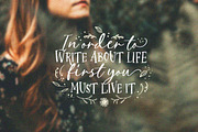 Pretty Garden Font Trio with Doodle, a Font by Letterhend Studio (Thumbnail 5 of 12)