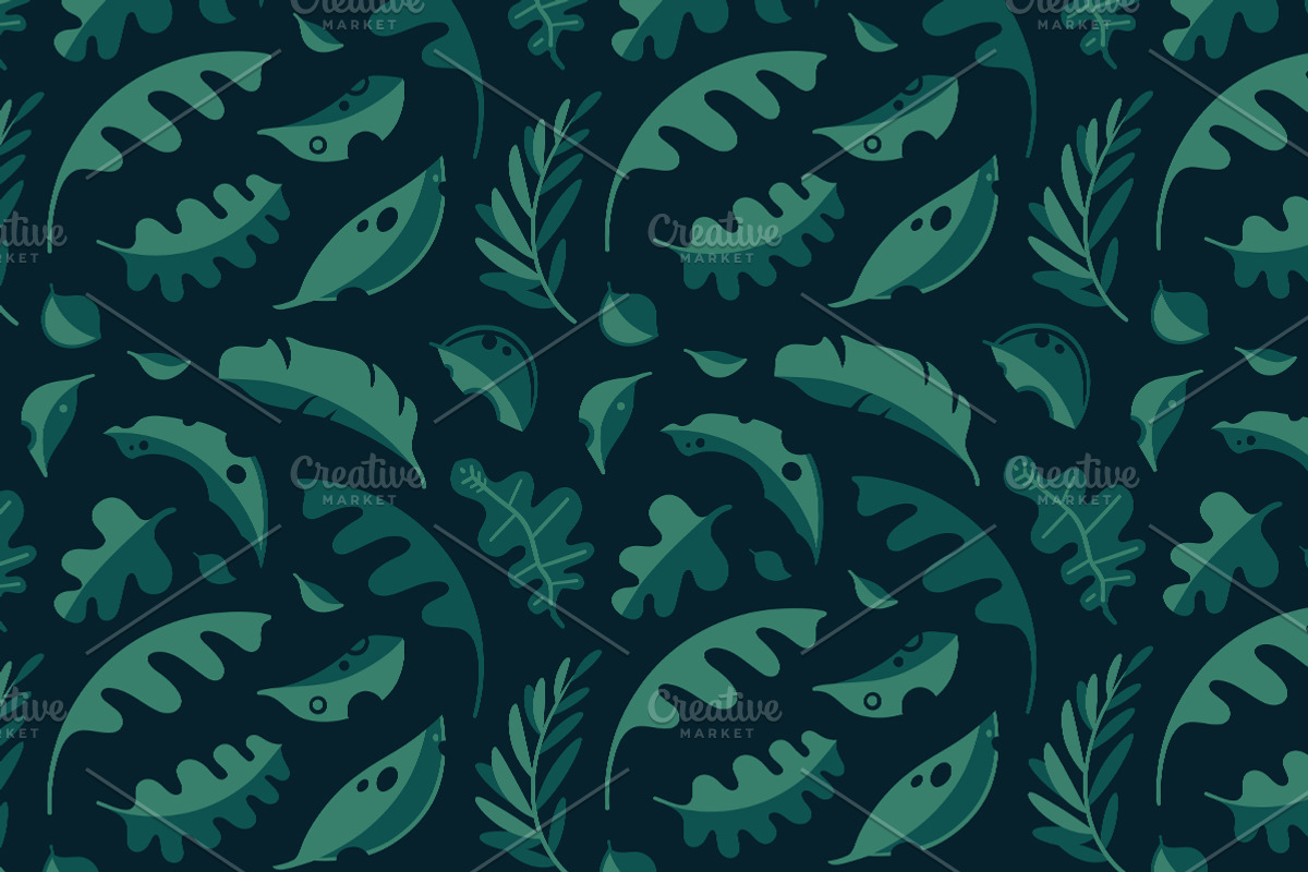 Chinese Tigers, a Pattern Graphic by PenguinHouse (Photo 8 of 12)