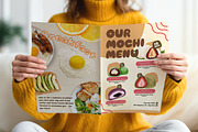 Retro Bubble Display Font-Mochi Soda, a Handwritten Font by ZoloDesignHub (Thumbnail 4 of 10)