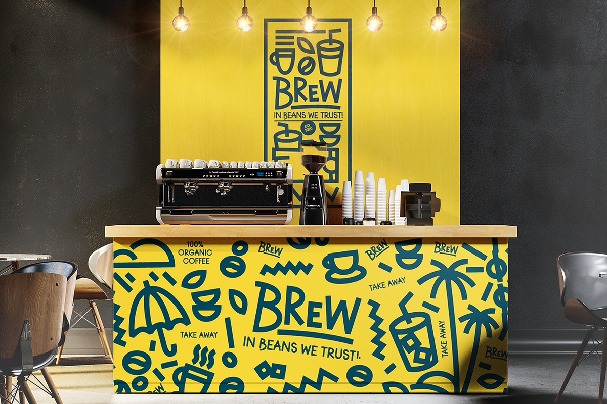 Coffee Shop. PSD MOCKUP., a Product Mockup by Egor Shkolnikov (Photo 5 of 7)