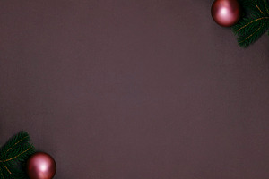 Pink christmas fir tree frame, a Holiday Photo by hitdelight