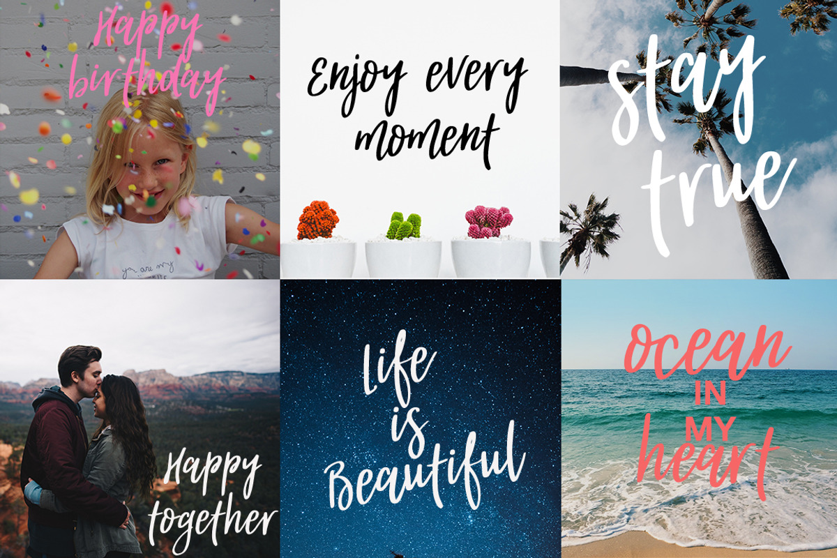 Jeremmy handwritten font preview 2
