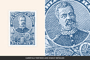 Vintage Postage Stamps Collection, an Object Graphic by Graphic Goods (Thumbnail 2 of 12)