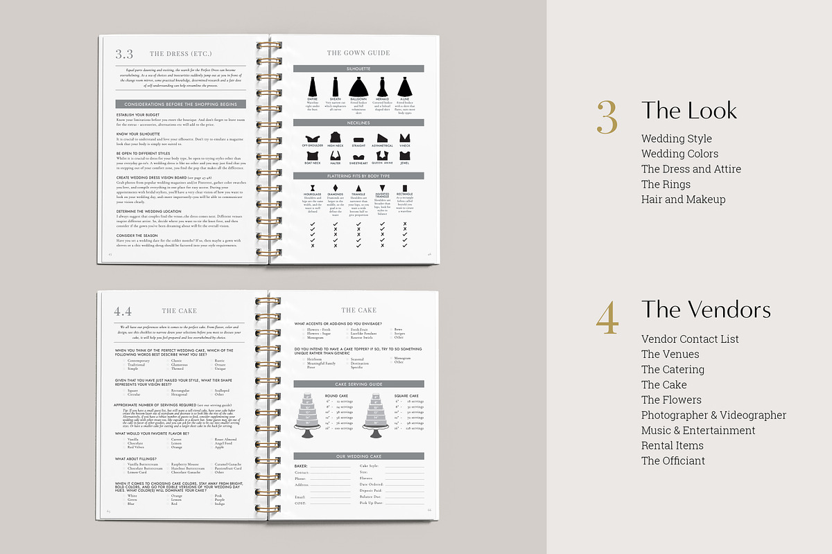 Elegant Wedding Planner, a Stationery Template by Studio Nellcote (Photo 5 of 8)