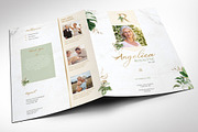 Tropica Funeral Program Word Large, a Brochure Template by Godserv Designs (Thumbnail 2 of 10)