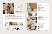 Influencer Media Press Kit, a Resume Template by thebrandcove (Thumbnail 4 of 10)
