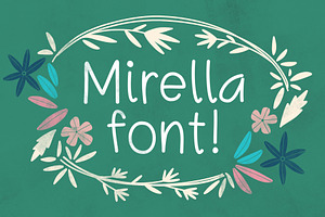 Mirella font