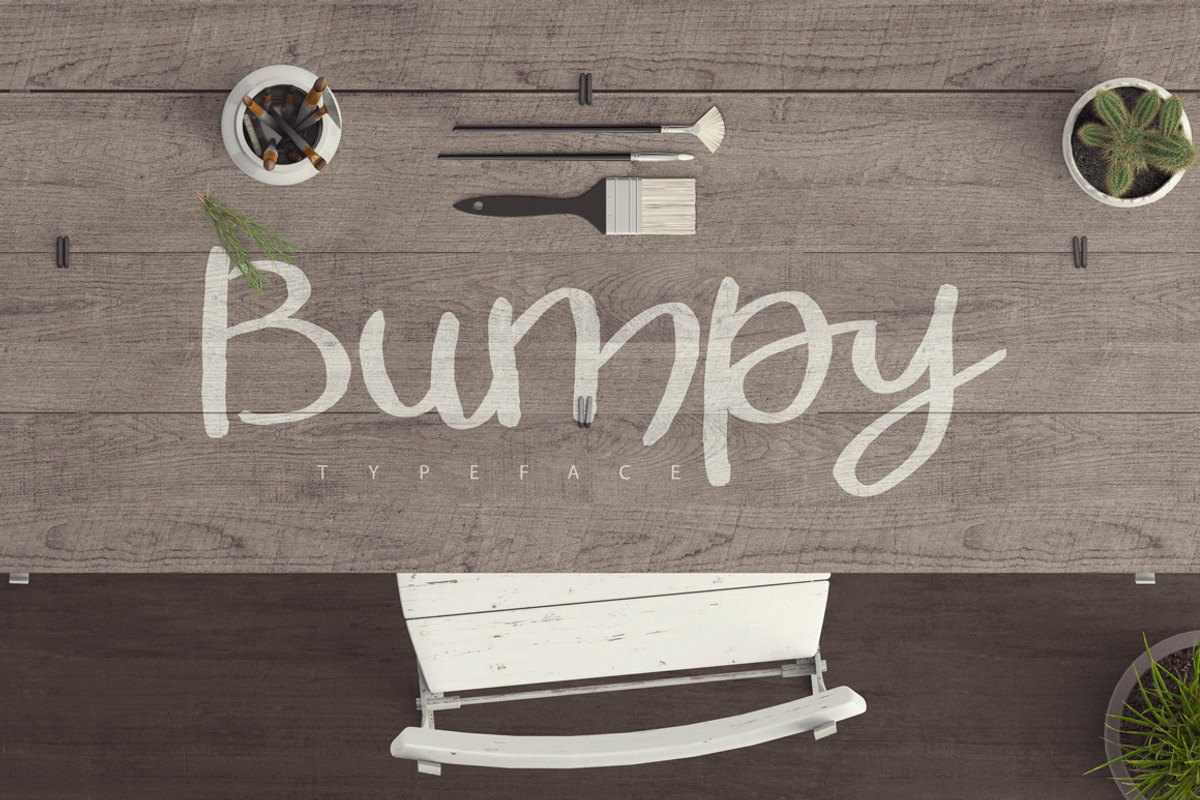 Bumpy Typeface