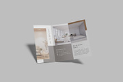 Trifold Brochure Mockup, a Print Template by Graphiculon (Thumbnail 8 of 11)