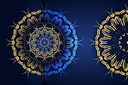 Mandala Oriental Floral art Bundle, a Background Graphic by NJ Himel (Thumbnail 83 of 97)