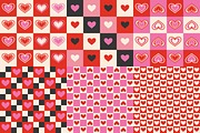 Playful Valentine Patterns, a Pattern Graphic by Art's and patterns (Thumbnail 5 of 9)