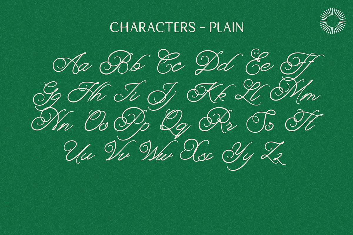 Alight Garden - Ornamental Script, a Script Font by Setara Langit CreativeStd (Photo 11 of 11)