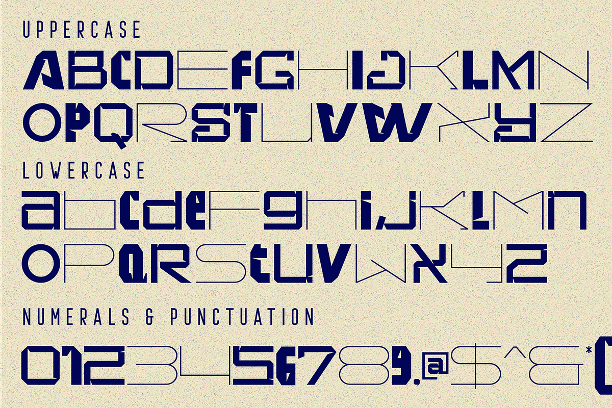 Tropical History - Futuristic Font, a Sans Serif Font by 177Studio (Photo 7 of 8)