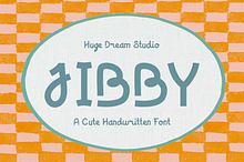 Jibby – A Cute Handwritten Font