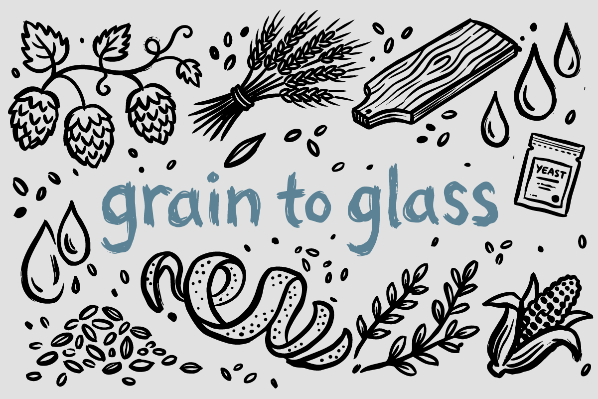 Whiskey, Craft Beer & Spirits Doodle, a Food Illustration by Huza Studio (Photo 2 of 10)