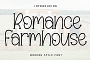Romace Farmhouse | Script Font, a Script Font by Scratchones (Thumbnail 1 of 8)