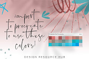 Turquoise & Terra Procreate Palette, a Palette Add-On by Design Resource Hub (Thumbnail 3 of 3)
