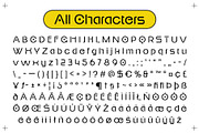 Rebolt Rounded, a Sans Serif Font by Craft Supply Co. (Thumbnail 8 of 8)