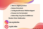 Mother's Day Floral Canva Templates, a Person Illustration by The WYLD Tribe (Thumbnail 8 of 8)