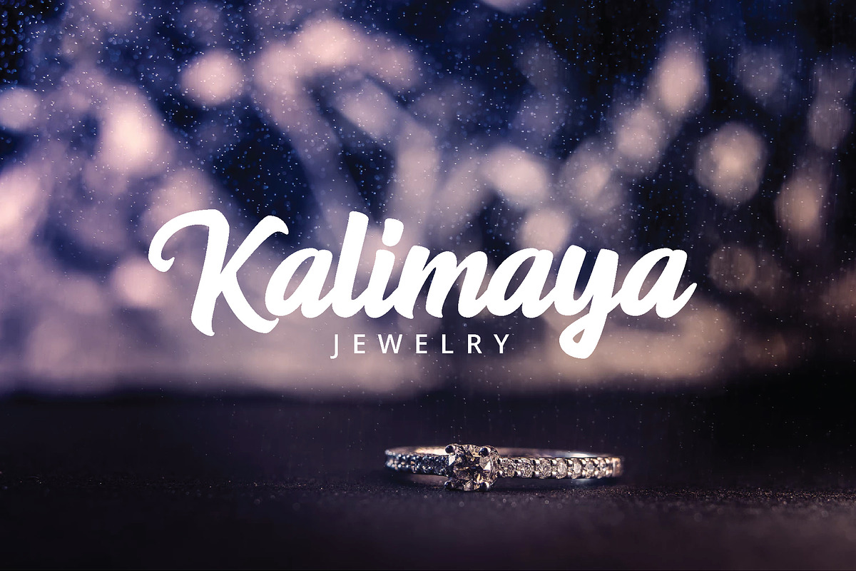 Radiant Script the bold iconic Font preview 8
