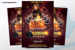 Ritmo Latino Flyer Template