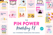 Pin Power Templates for Pinterest, a Social Media Template by My Social Boutique (Thumbnail 1 of 11)
