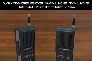 Vintage 1980s Walkie-Talkie