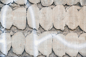Close-up of concrete mortar with a d, a Wallpaper Photo by Imaginarium