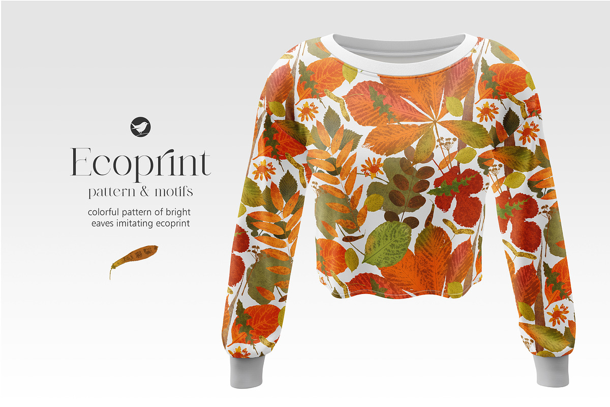 Ecoprint, a Pattern Graphic by Kate Demyanovska (Photo 5 of 15)