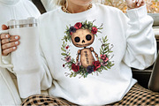 Summer Gothic Voodoo Doll Clipart Bu, an Illustration by Sublimation Artist (Thumbnail 4 of 6)