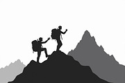 Adventure Trekking Vector Pack, an Illustration by musafir_fashion (Thumbnail 19 of 21)