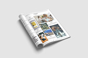 Minimal Portfolio Brochure Template, a Brochure Template by retrographix (Thumbnail 3 of 11)