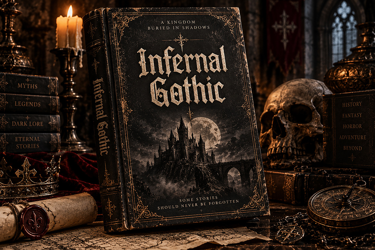Infernal Gothic, a Blackletter Font by Wow Magic (Photo 5 of 5)