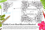Tropical Paradise Mandala Creator, a Plug-in Add-On by Drifter Studio (Thumbnail 2 of 8)