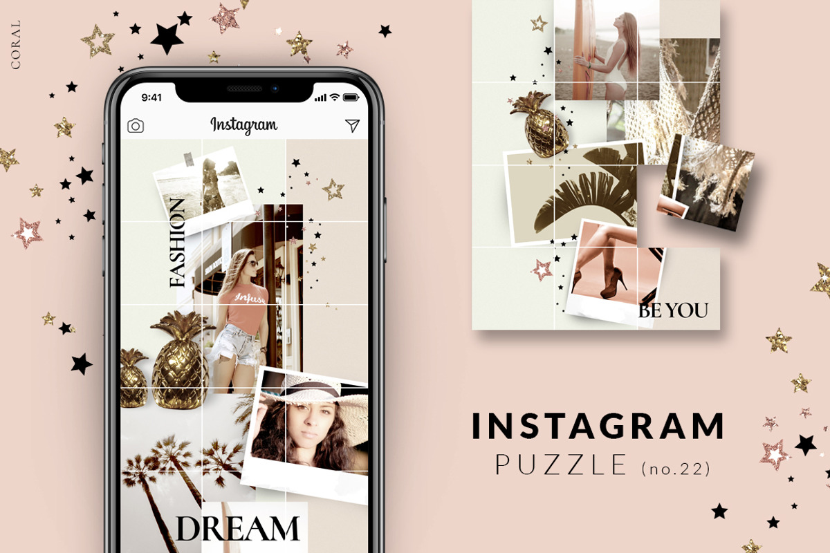 -90%MASSIVE BUNDLE-Instagram puzzles, a Social Media Template by CreativeFolks (Photo 23 of 25)