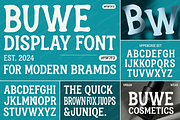 Buwe | Elegant Serif Typeface, a Serif Font by Astuti Studio (Thumbnail 3 of 25)