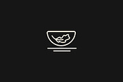 salad food logo vector design, a Branding & Logo Template by Vectoryzen (Thumbnail 2 of 2)