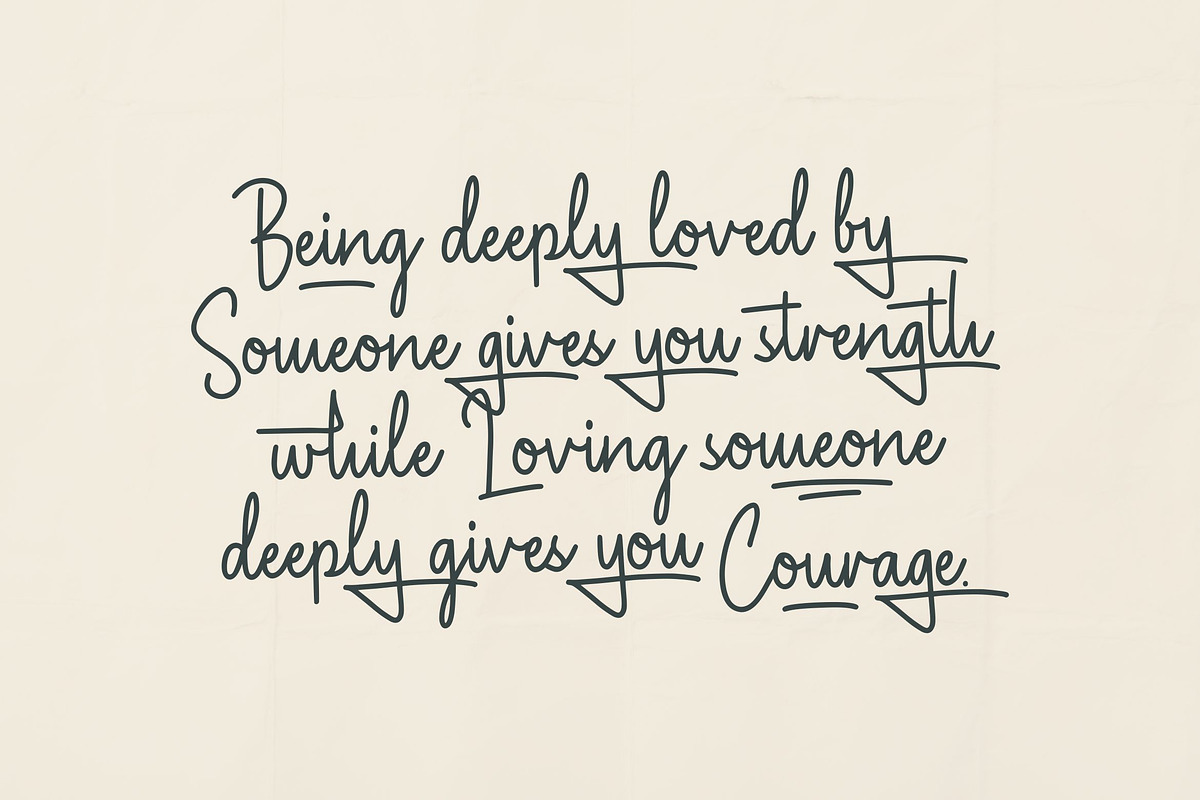 Magnolia Sparkling Font, a Script Font by Allouse Studio (Photo 3 of 10)