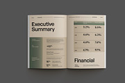 Gradient Green KPI Report, a Brochure Template by Neermana (Thumbnail 5 of 10)