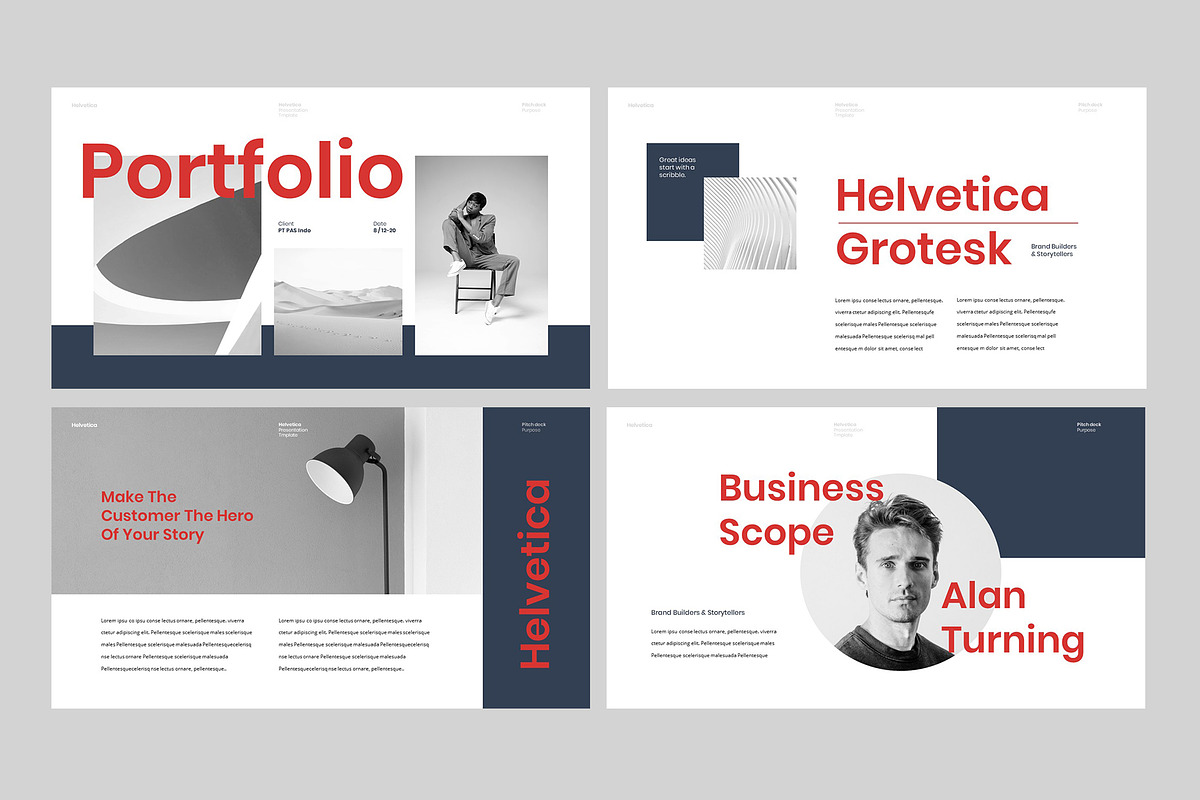 Neue - Creative Powerpoint Template, a Presentation Template by rgbryand