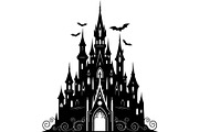 Fantasy Castle Silhouette, an Object Graphic by Creativeshirt (Thumbnail 10 of 20)