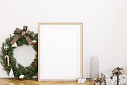 Christmas Frame Mockup Bundle -20, a Print Template by Mockup Shop (Thumbnail 21 of 39)