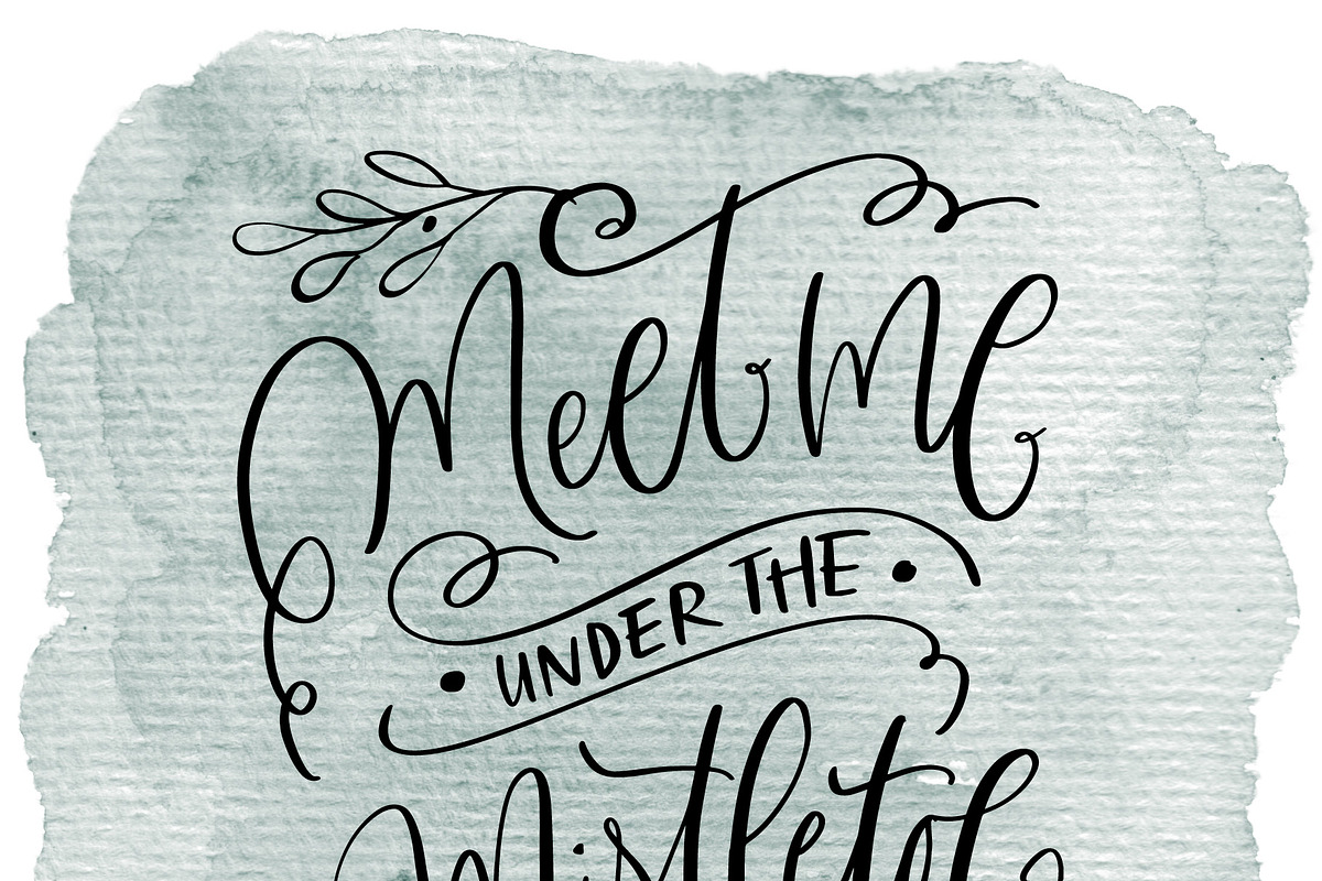 Watercolor Brush Texture｜Eucalyptus, a Texture Graphic by Sahar Heumesser (Photo 3 of 5)