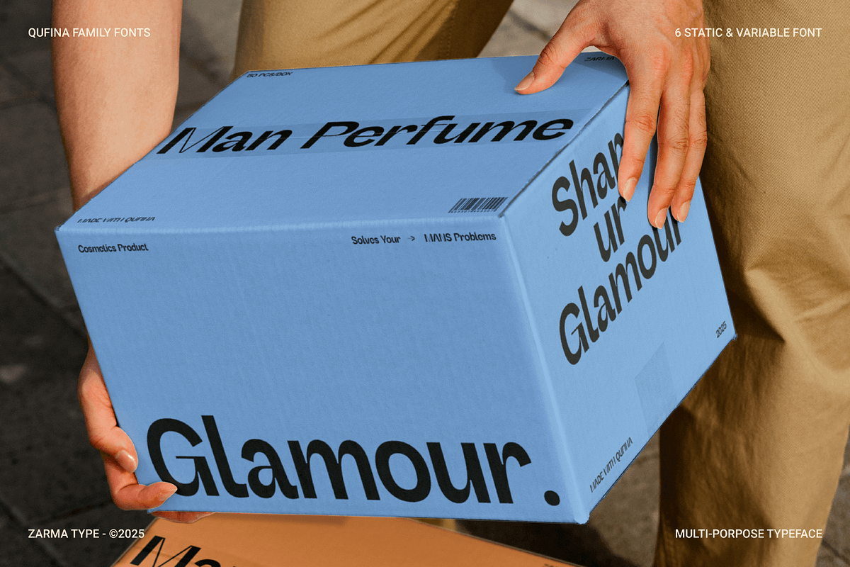 Qufina - Modern Sans Serif Font, a Sans Serif Font by Zarma Type (Photo 5 of 14)