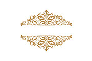 Vintage gold frame on a white, a Decorative Illustration by RODINA (Thumbnail 1 of 3)