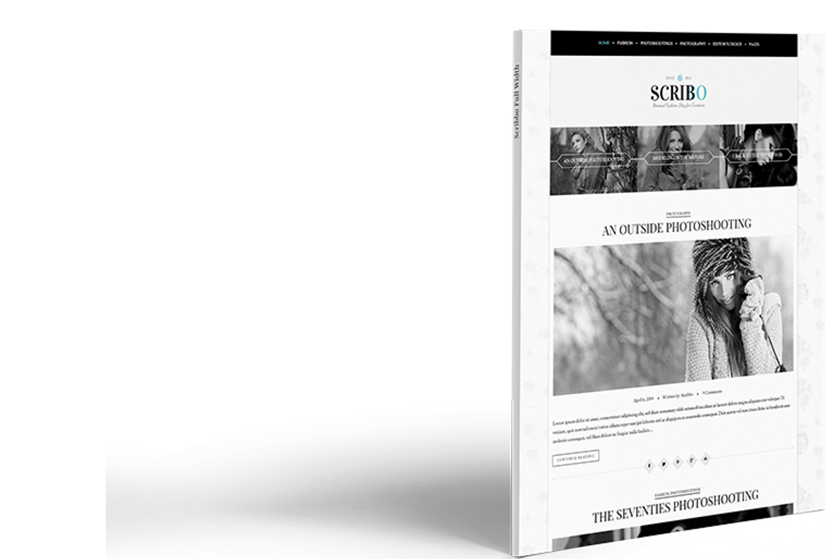 Scribbo Wordpress Blog Theme, a WordPress Template by PremiumCoding (Photo 3 of 5)